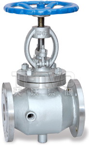 J41W直通式夾套保溫截止閥實(shí)物圖