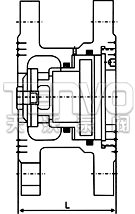 YB43X法蘭連接比例式減壓閥結(jié)構(gòu)圖