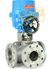 四通式電動(dòng)球閥