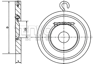 H74H薄型對(duì)夾式止回閥