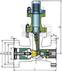 空排止回閥結(jié)構(gòu)圖