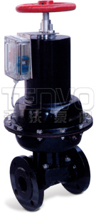 EG6B41J英標（常閉型）氣動隔膜閥實物圖