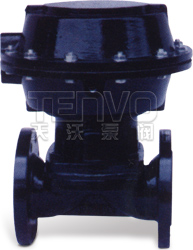 EG641W、EG641J英標（無帶手操往復(fù)型）氣動隔膜閥實物圖