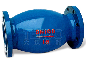 微阻無磨損球形止回閥