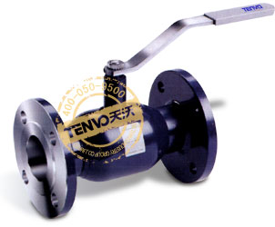 （法蘭連接）手柄縮徑全焊接球閥實(shí)物圖