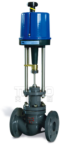 配PSL電子式電動(dòng)套筒調(diào)節(jié)閥實(shí)物圖