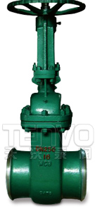 對焊式真空隔離閘閥實物圖