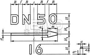 鑄造標志標記尺寸
